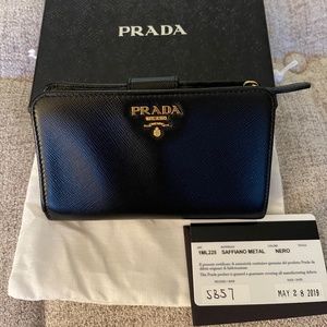 Prada Saffiano Wallet